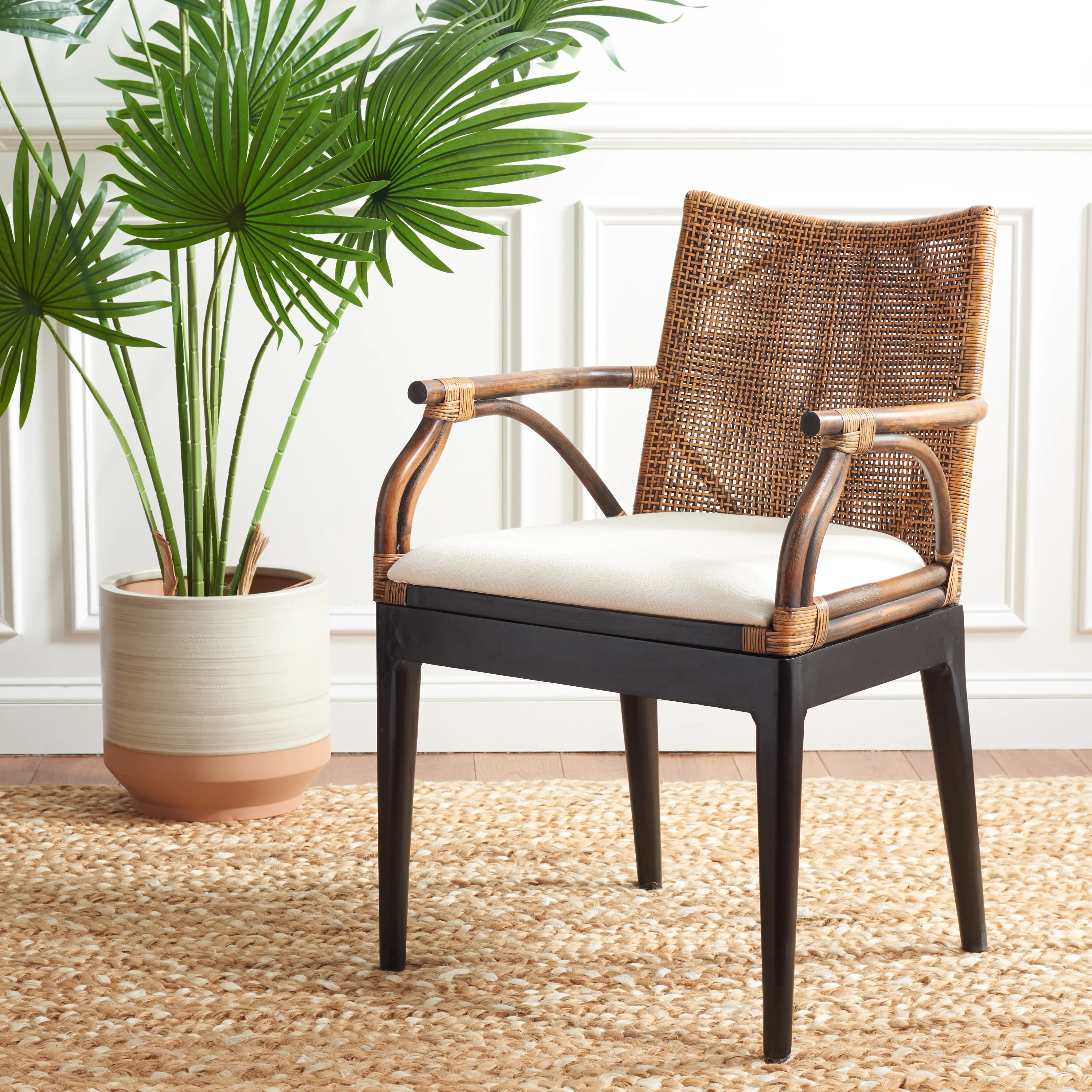 SEA4011A Gianni Rattan Armchair-2
