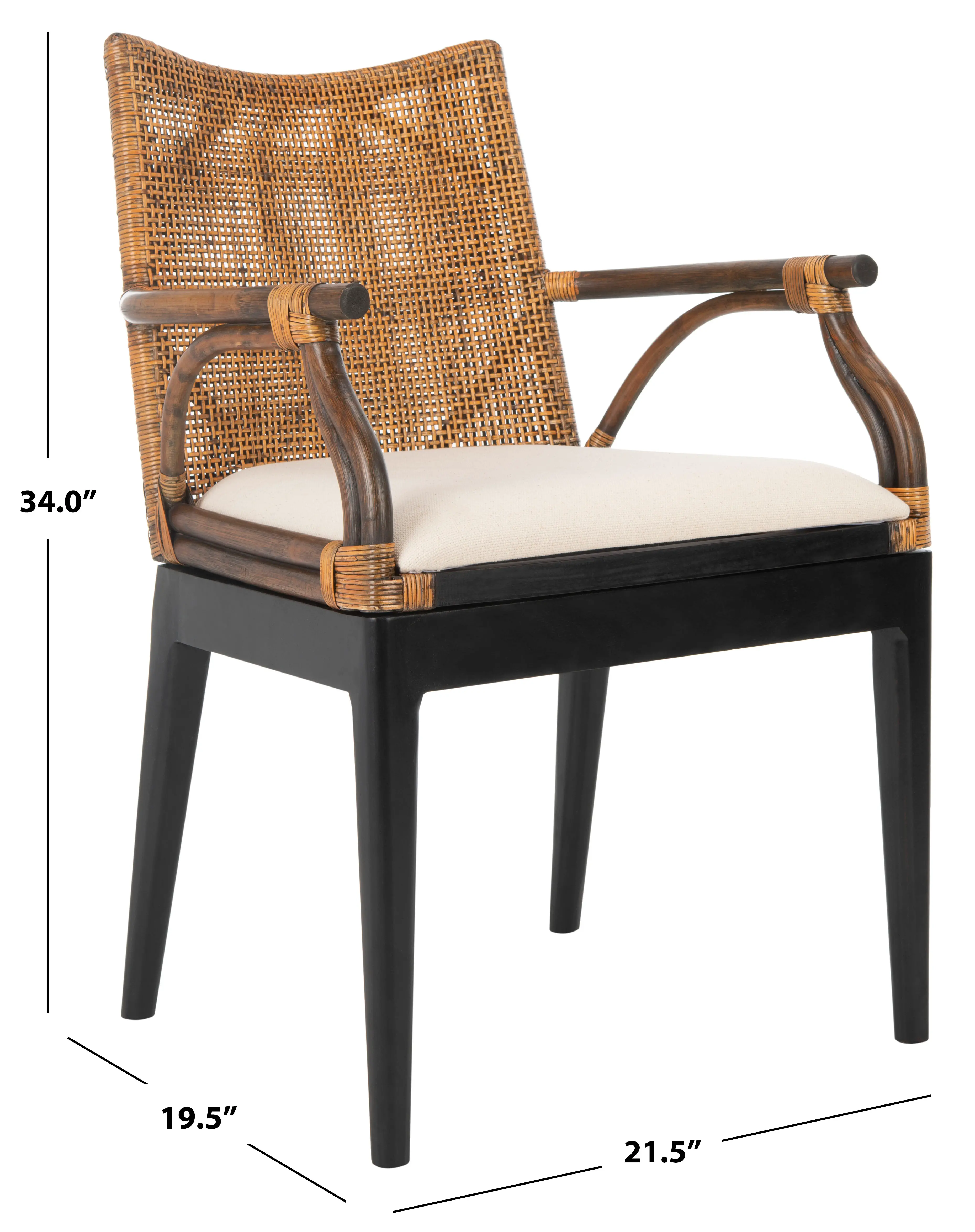 SEA4011A Gianni Rattan Armchair-10
