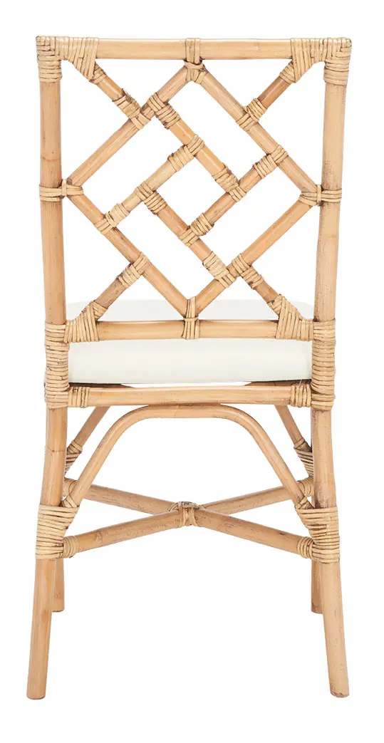 ACH6509B-SET2 Bhumi Bamboo Honey Accent Chair with Cushion - Set of 2-5
