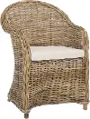 SEA7006A Zane Rattan Club Chair
