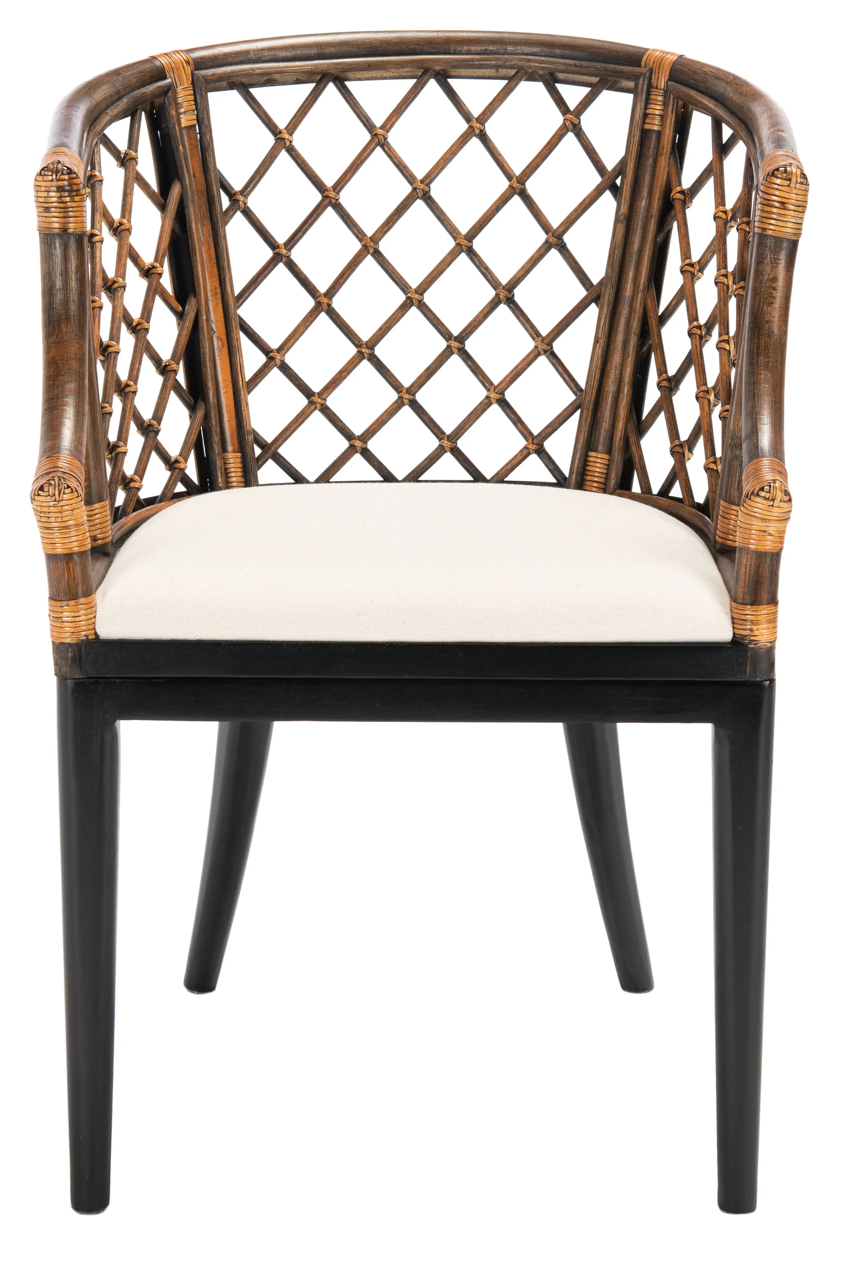 SEA4013C Carlotta Dark Rattan Armchair-3