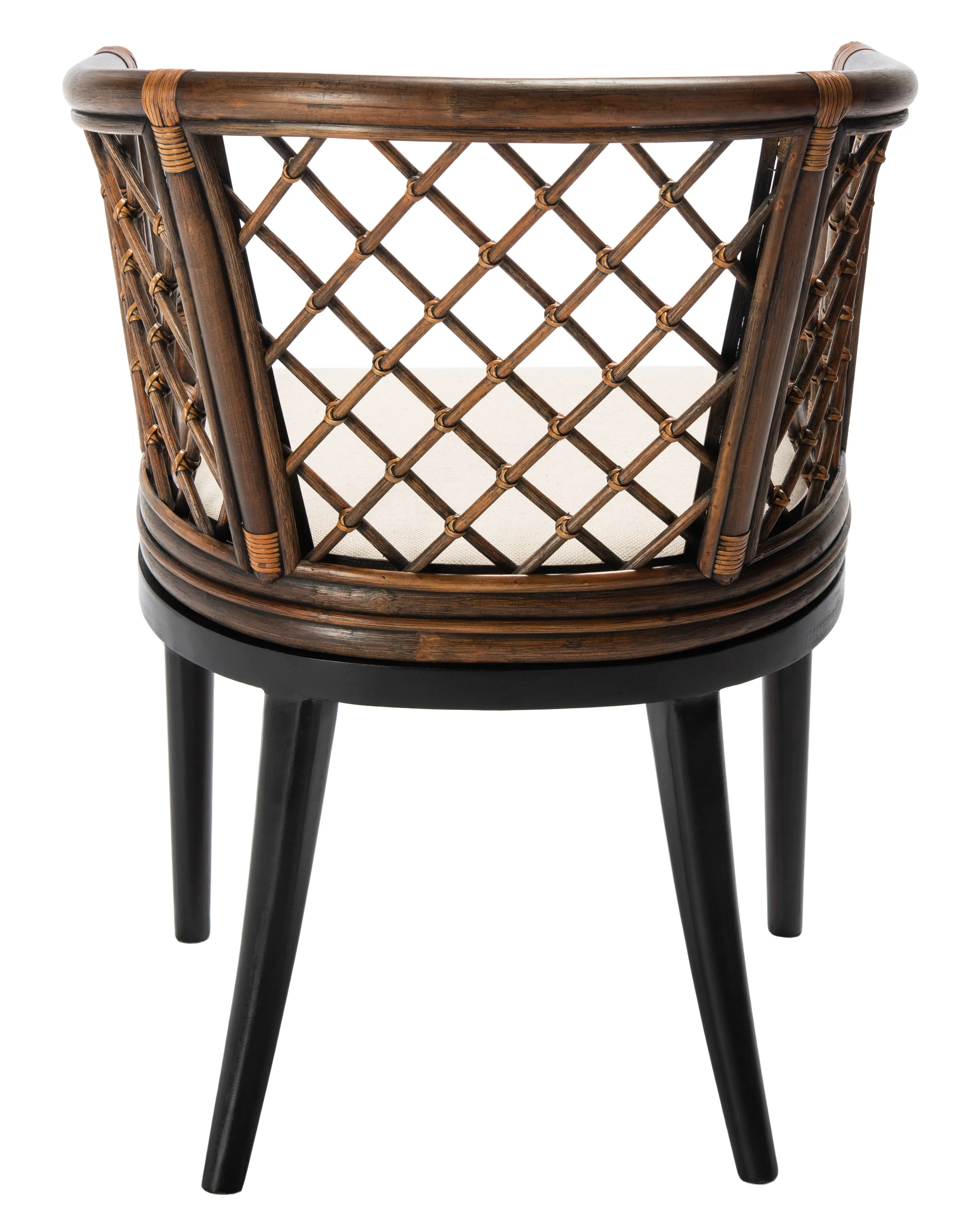 SEA4013C Carlotta Dark Rattan Armchair-5