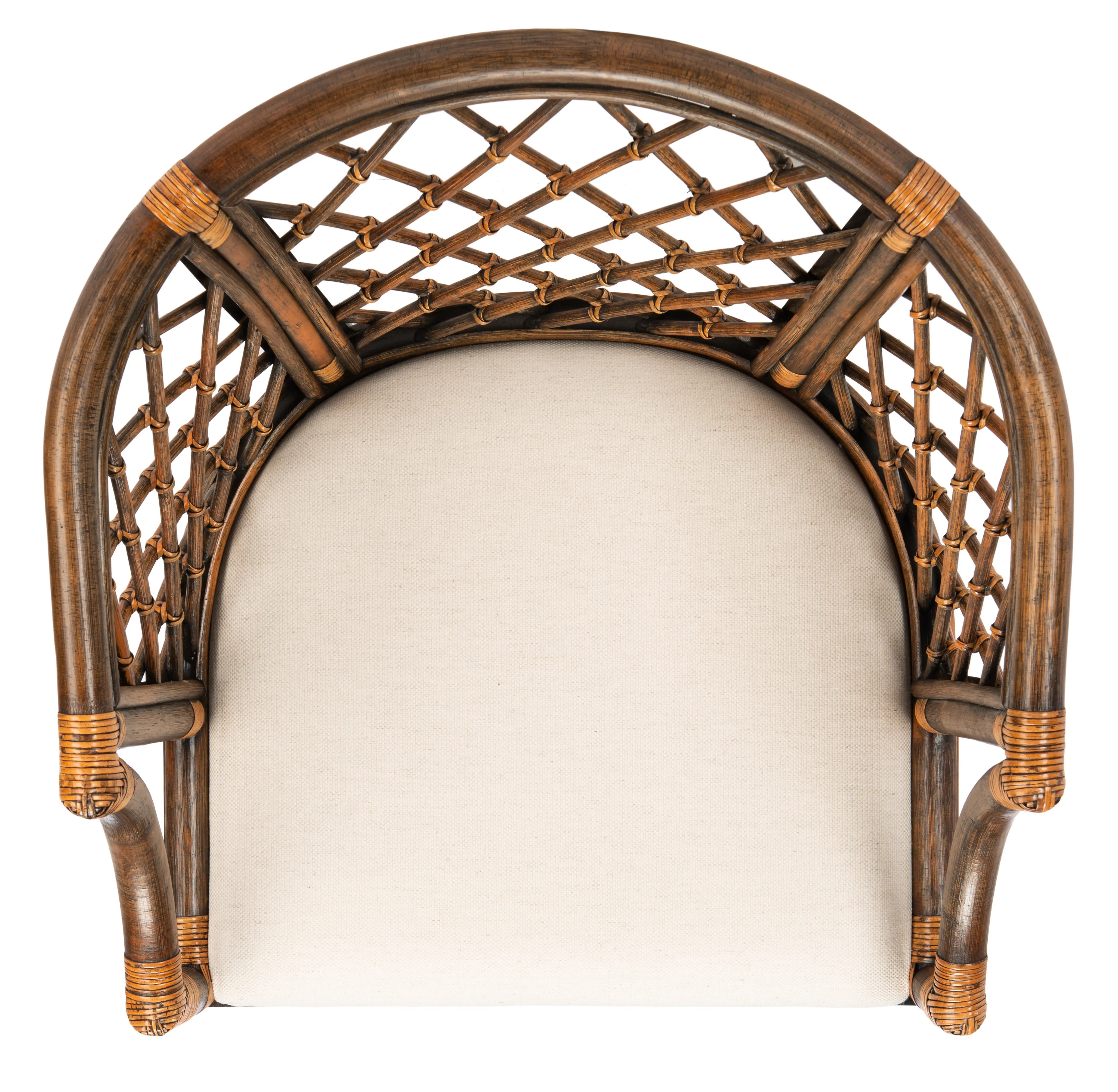 SEA4013C Carlotta Dark Rattan Armchair-7