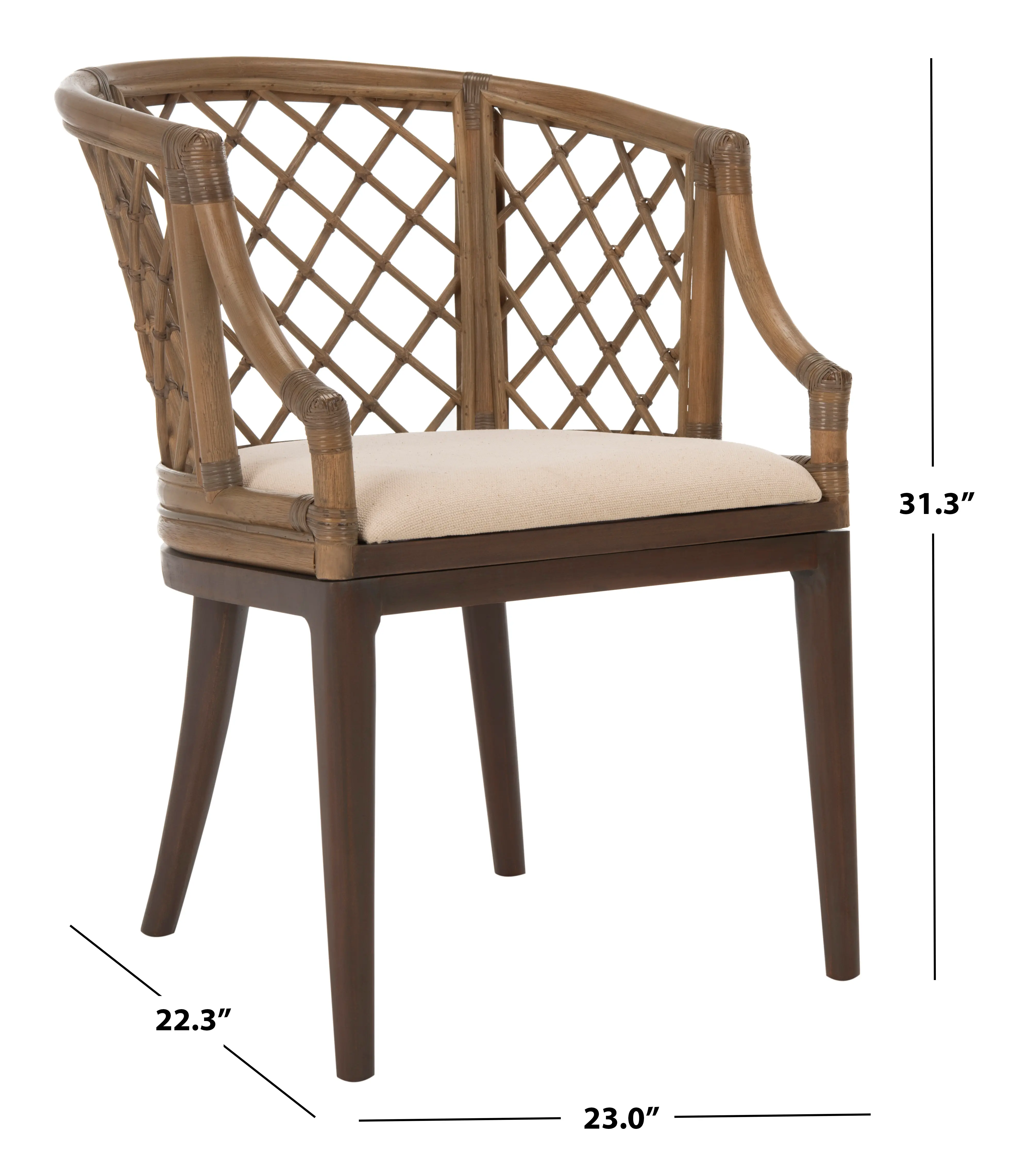 SEA4013A Carlotta Light Rattan Armchair-9