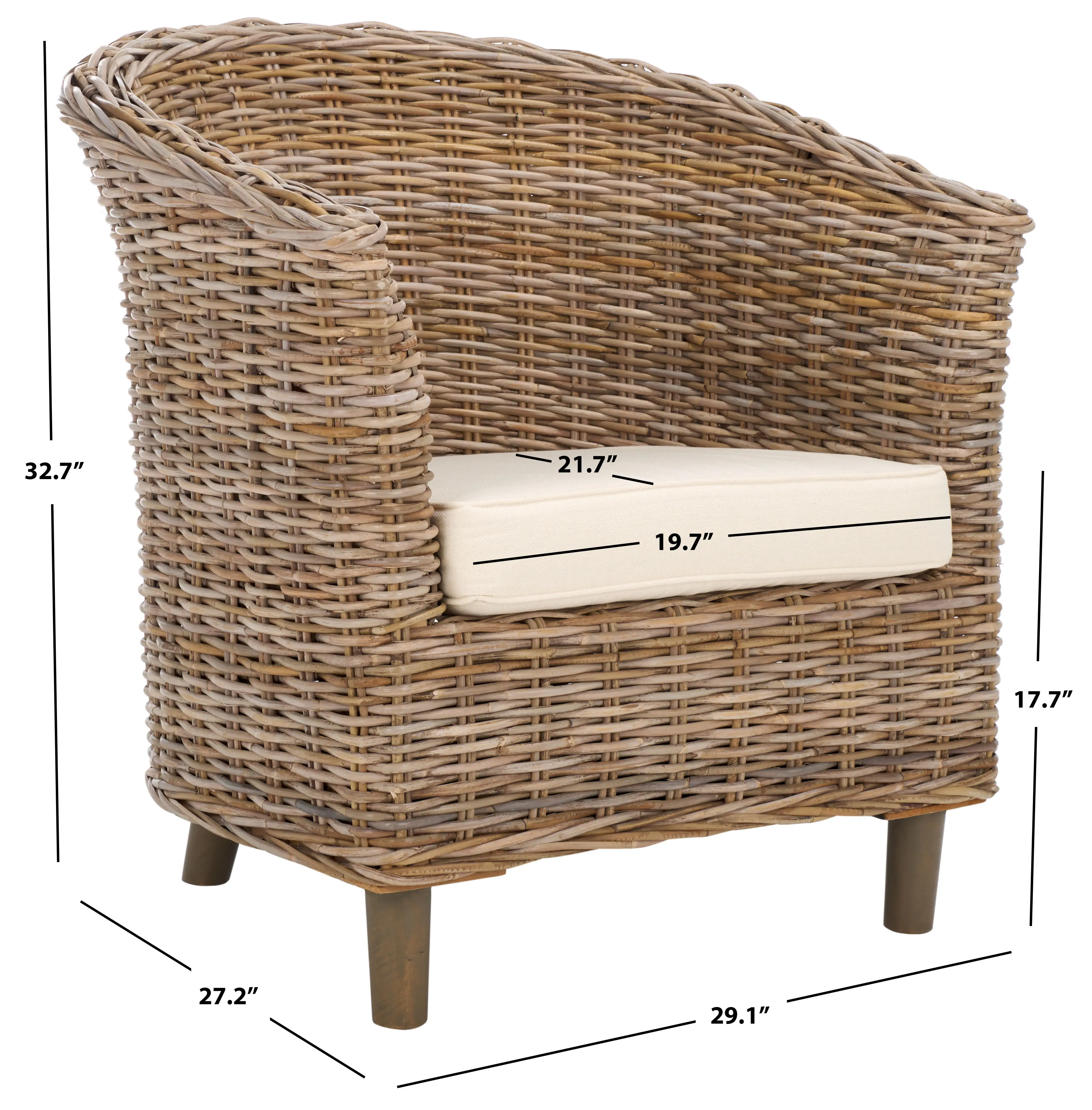 FOX6501C Omni Natural Woven Barrel Chair-3