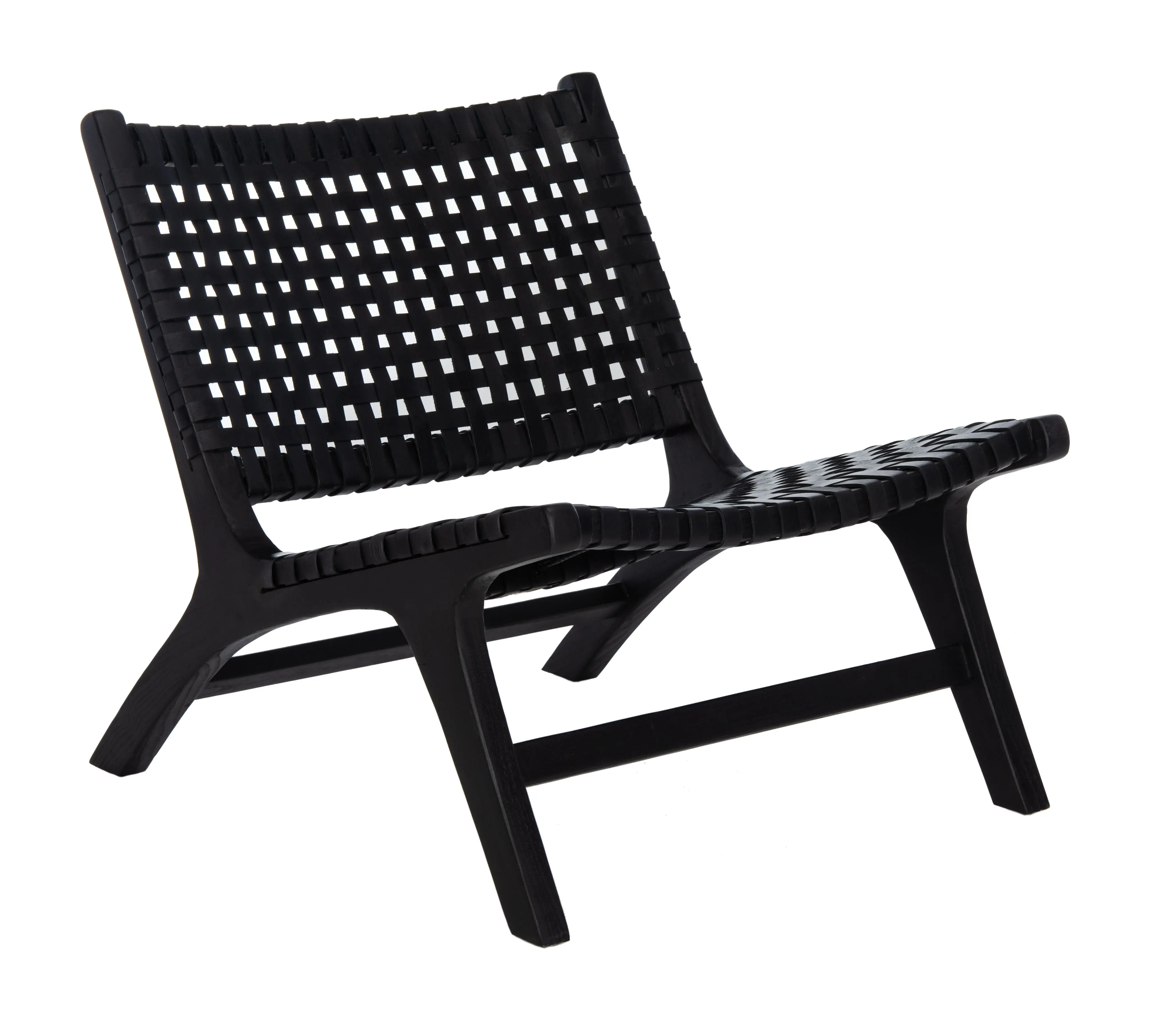 ACH1002D Luna Black Woven Accent Chair-1