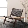 ACH1002C Luna Brown Woven Accent Chair