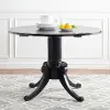 DTB1000D Forest Black Drop Leaf Dining Table