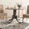 DTB1000C Forest Gray Wash Drop Leaf Dining Table