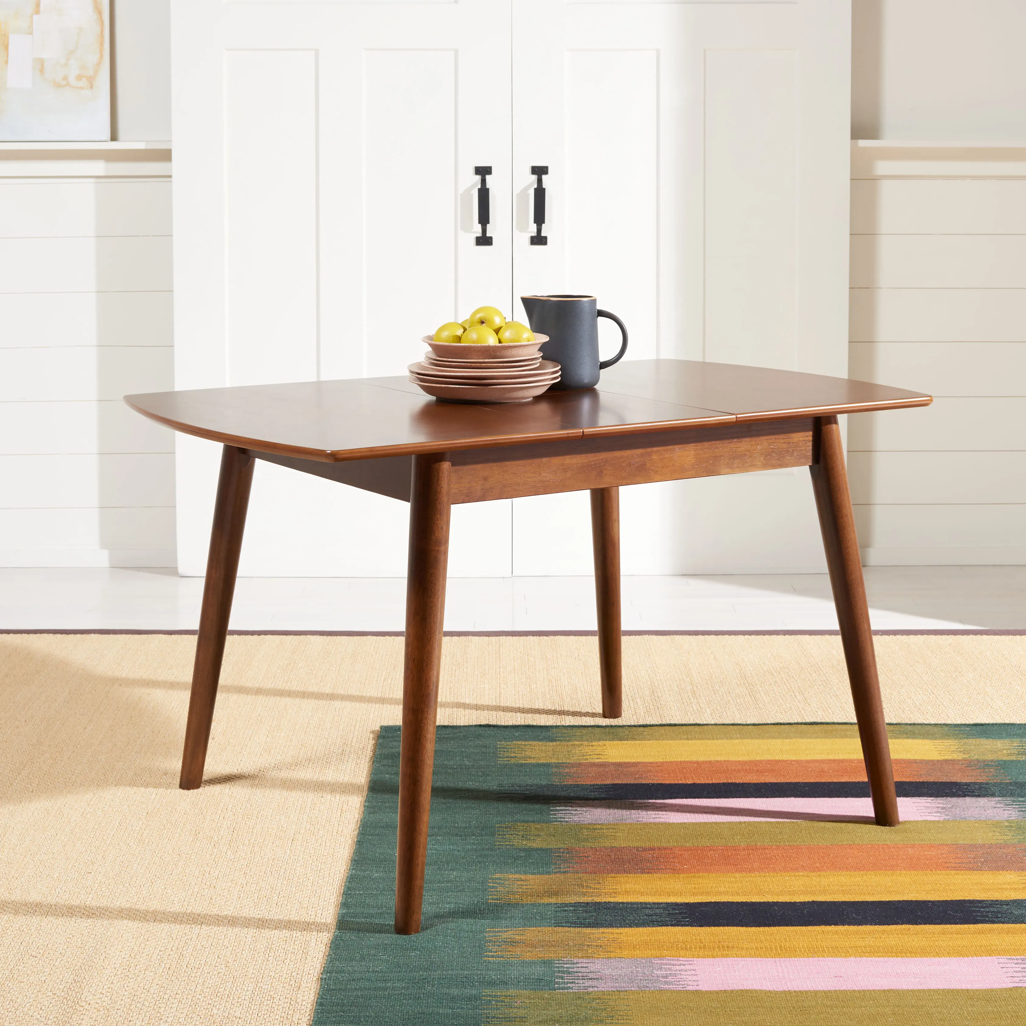 DTB1402A Varda Wood Drop Leaf Dining Table-2