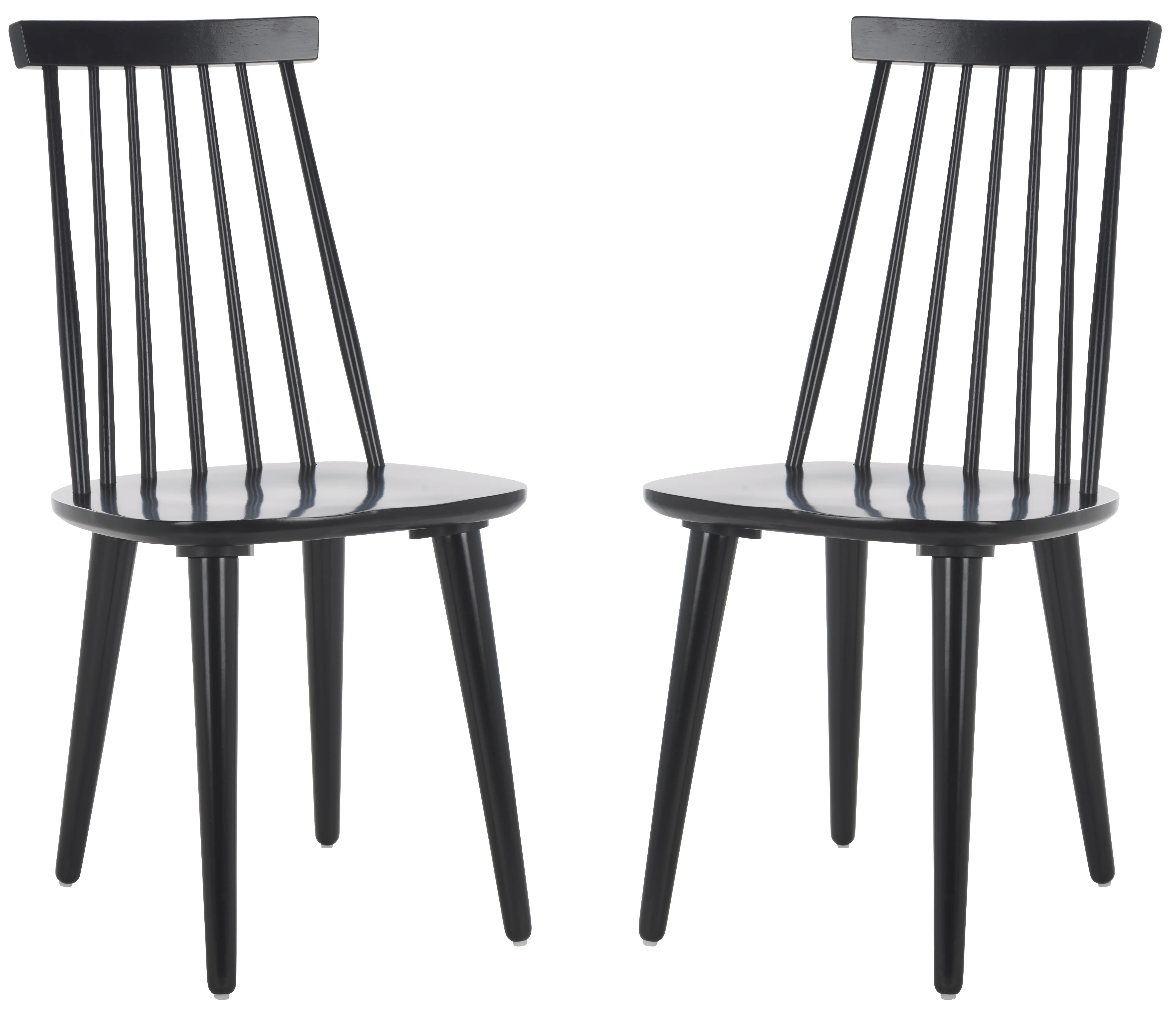 AMH8511A-SET2 Burris Black Side Chairs - Set of 2-1