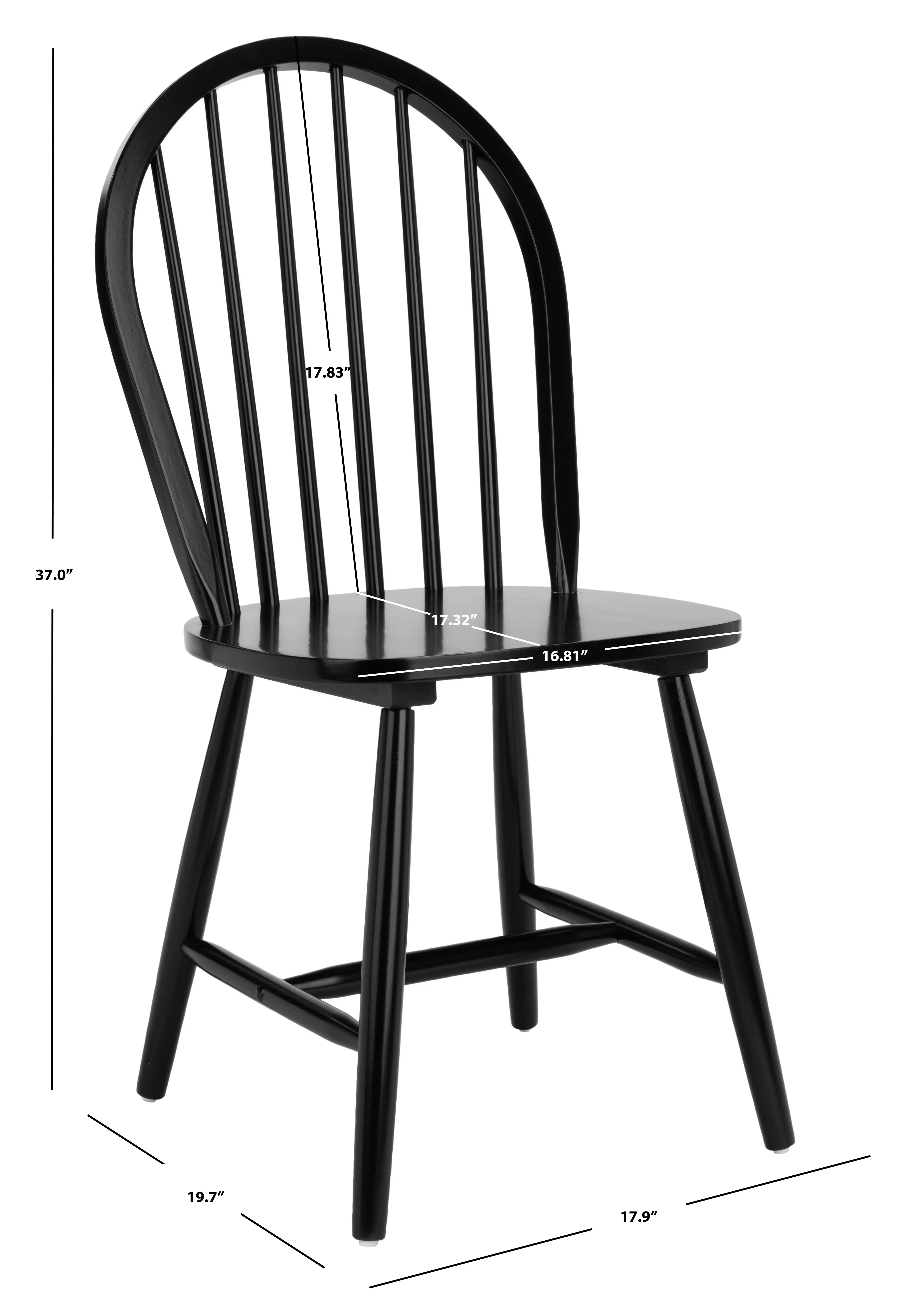 DCH8501A-SET2 Camden Spindle Dining Chair - Set of 2-3