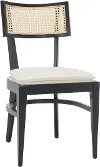 DCH1007B Galway Black and Cane Dining Chair
