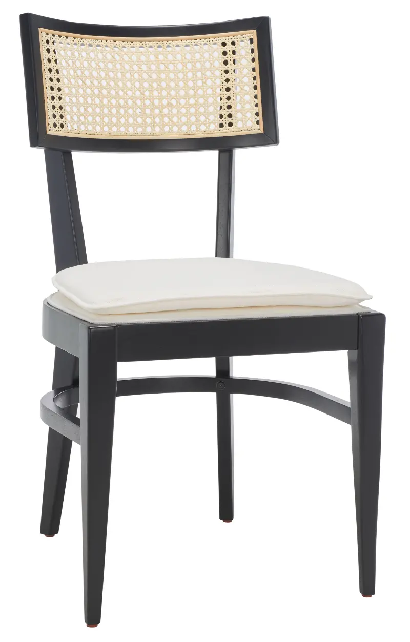 Galway Black and Cane Dining Chair