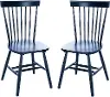 AMH8500H-SET2 Parker Navy Spindle Side Chairs - Set of 2