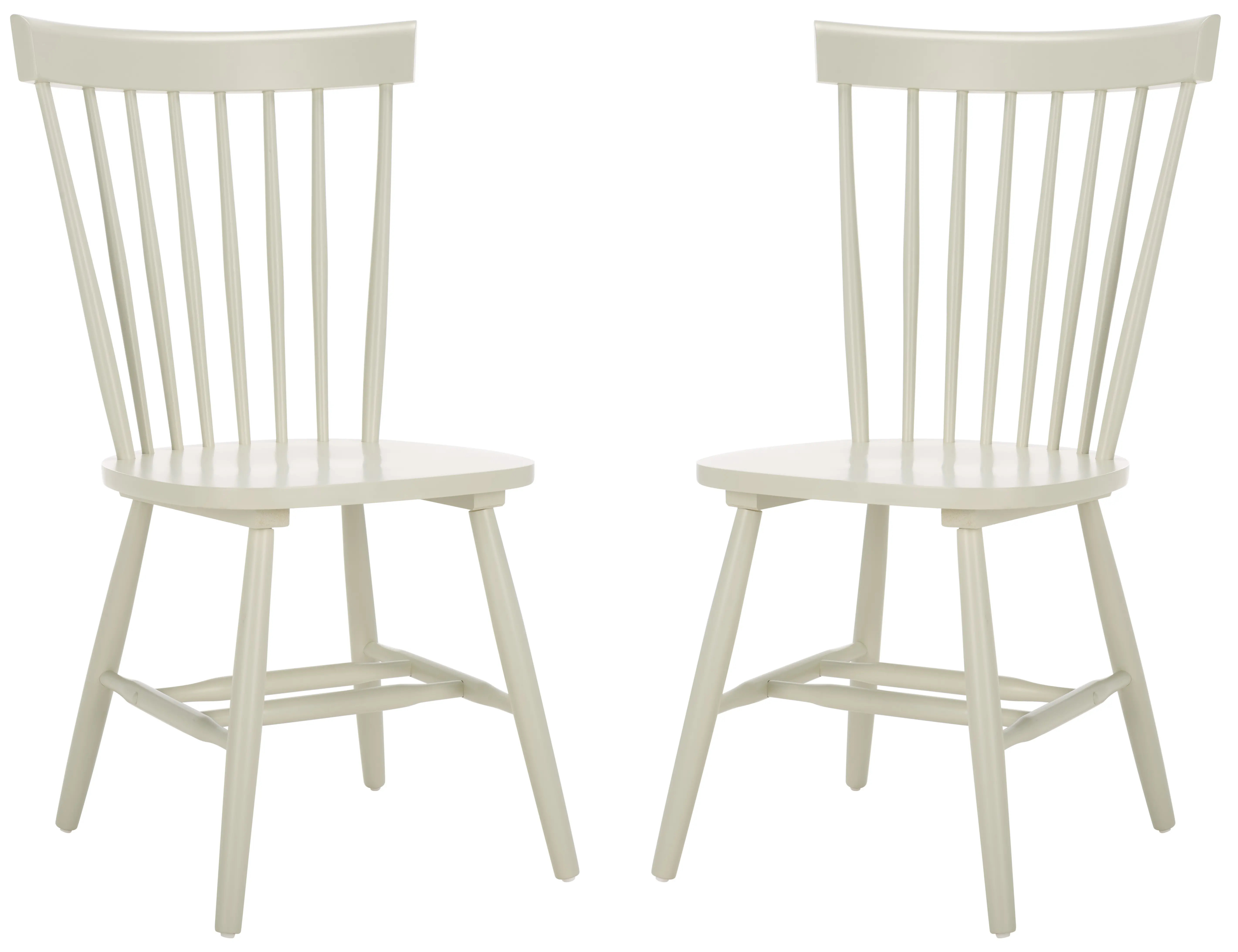 AMH8500E-SET2 Parker Cream Spindle Side Chairs - Set of 2-1