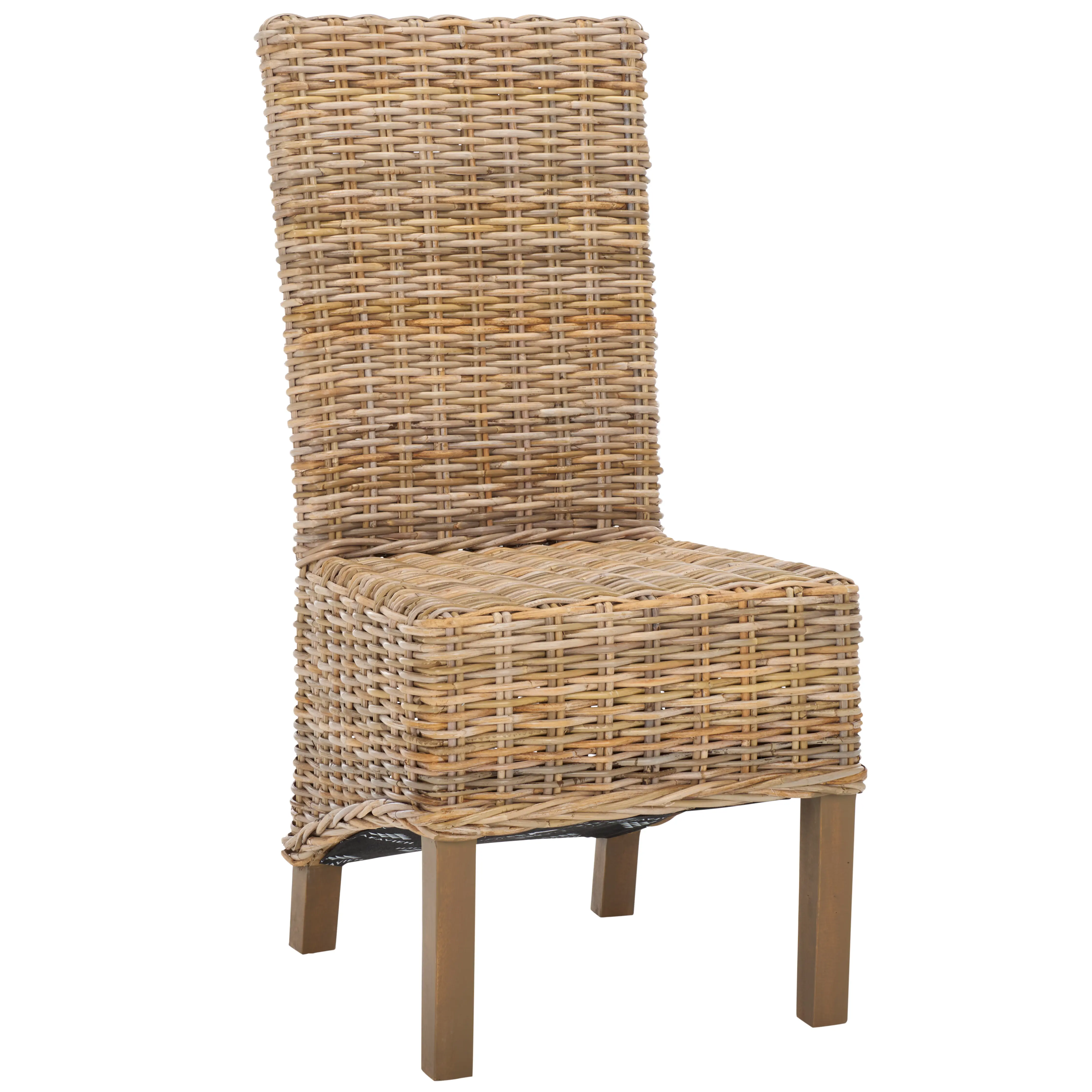 FOX6520B-SET2 Pembrooke Rattan Side Chairs - Set of 2-3