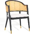 SFV4106A Rogue Curved Rattan Dining Chair