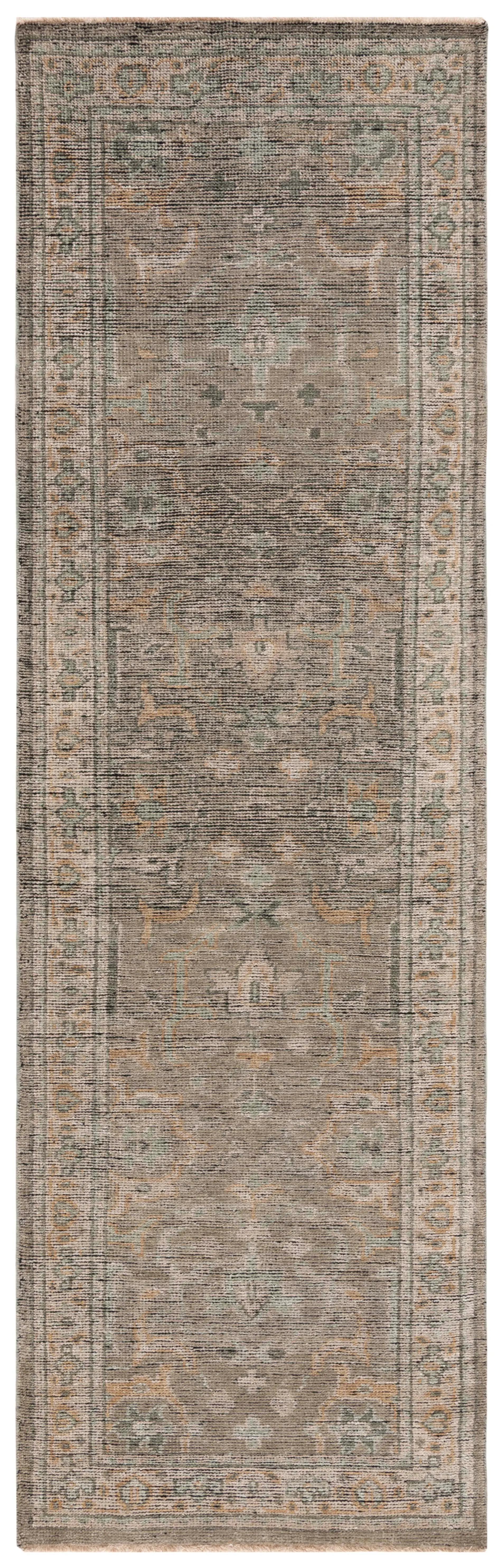 IZM188A-38 Safavieh Izmir Collection Linen and Dusty Teal Rug-1