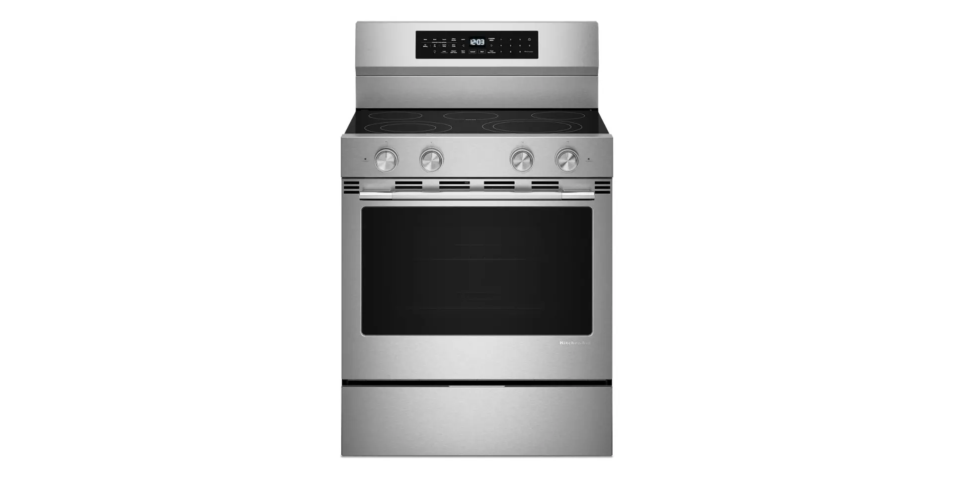 KFES530SPS KitchenAid 5.3 Cu Ft Single Oven Electric Range - Stainless Steel-1