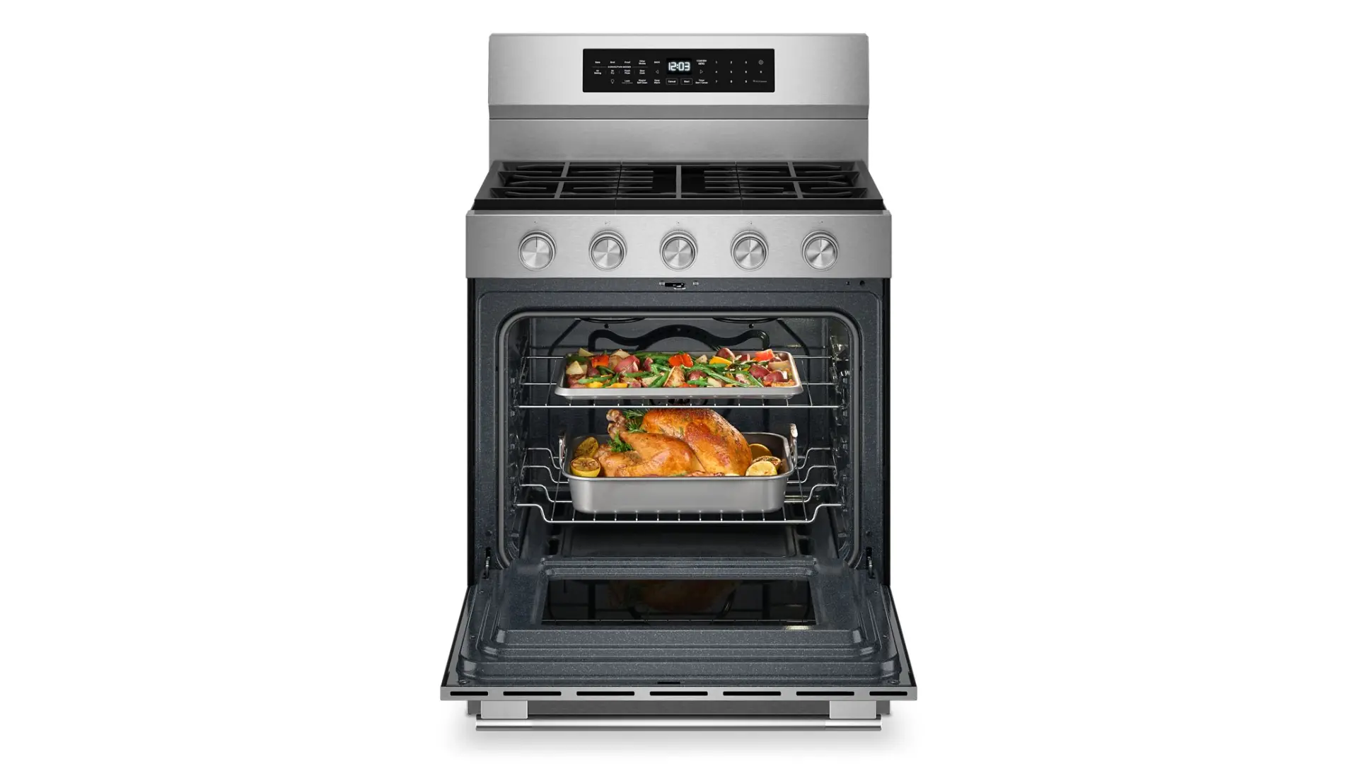 KFGS530SPS KitchenAid 5.0 Cu Ft Single Oven Gas Range - Stainless Steel-9