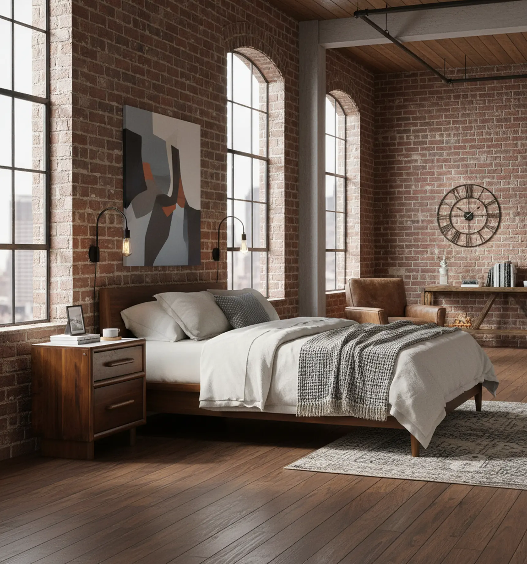 Brisbane Walnut Nightstand-11