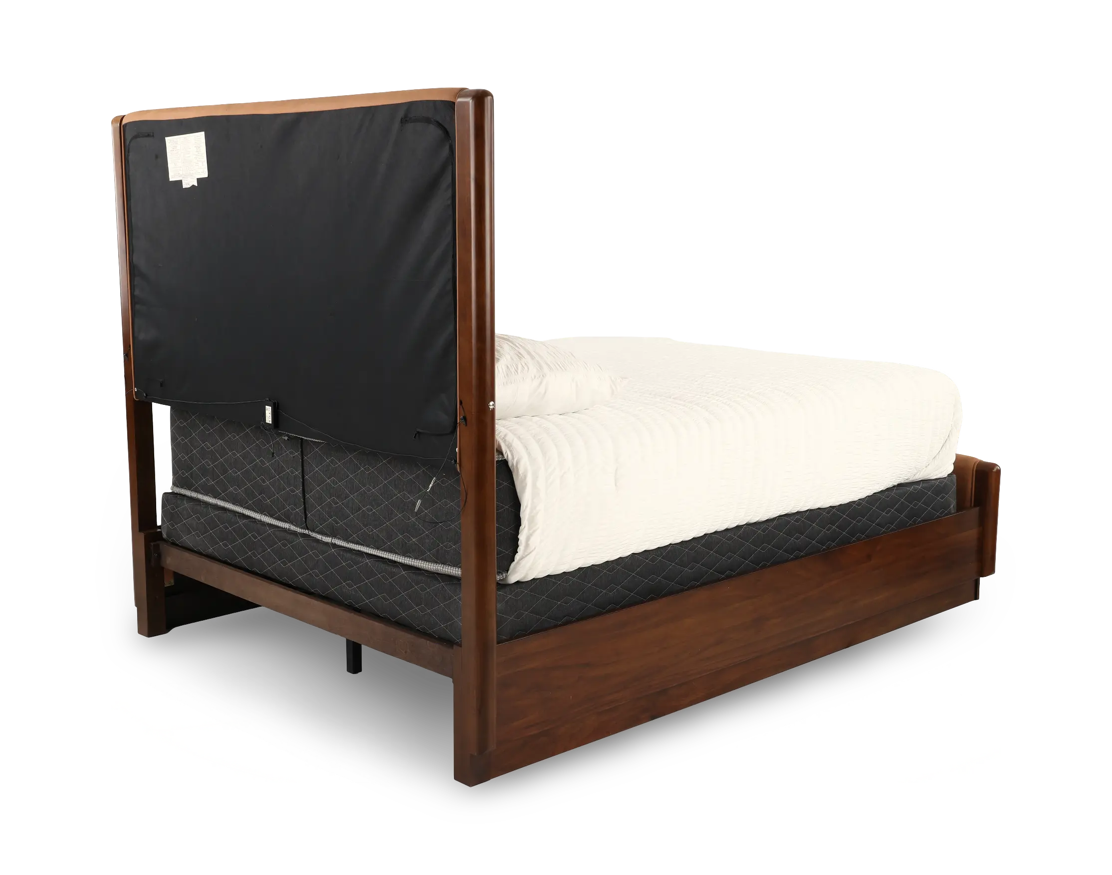 Brisbane Walnut Brown Queen Upholstered Bed-8