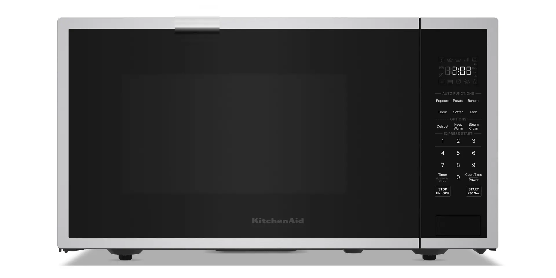 KMCS324SPS KitchenAid 2.2 Cu Ft Countertop Microwave - PrintShield Stainless Steel-1