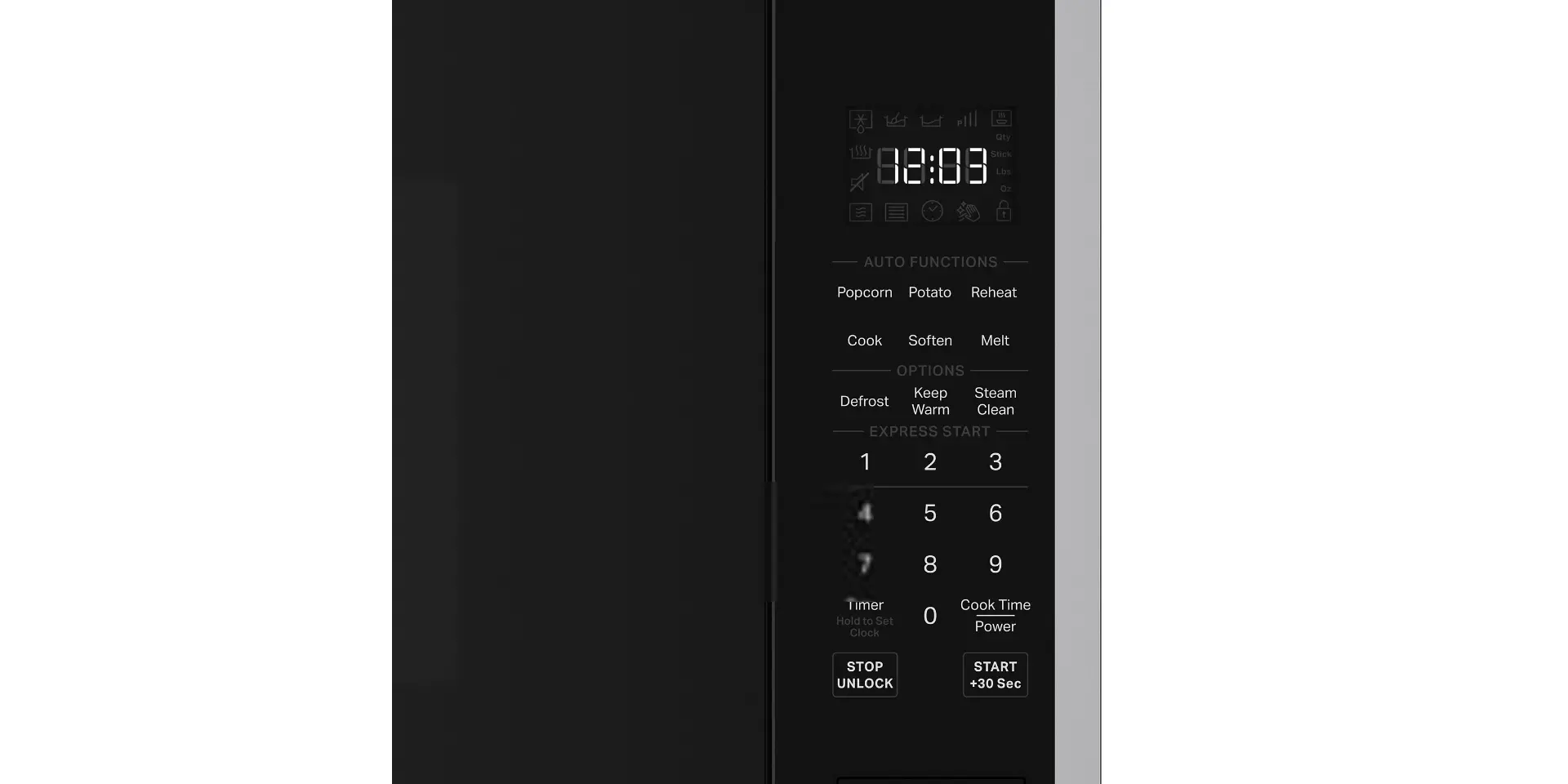 KMCS324SPS KitchenAid 2.2 Cu Ft Countertop Microwave - PrintShield Stainless Steel-6