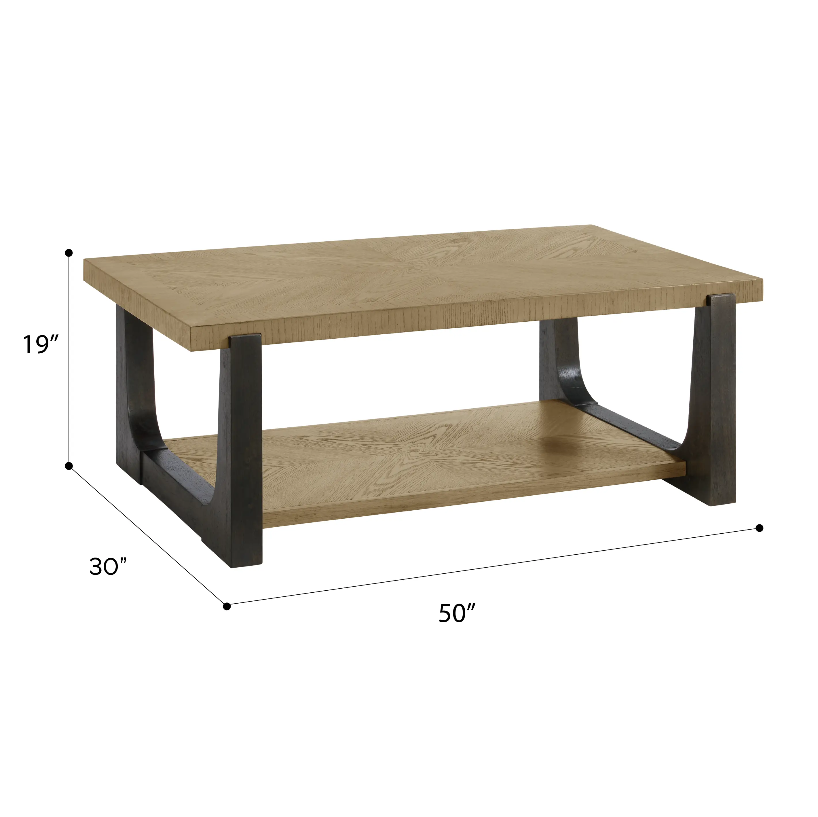 Sutton Brown Coffee Table-3