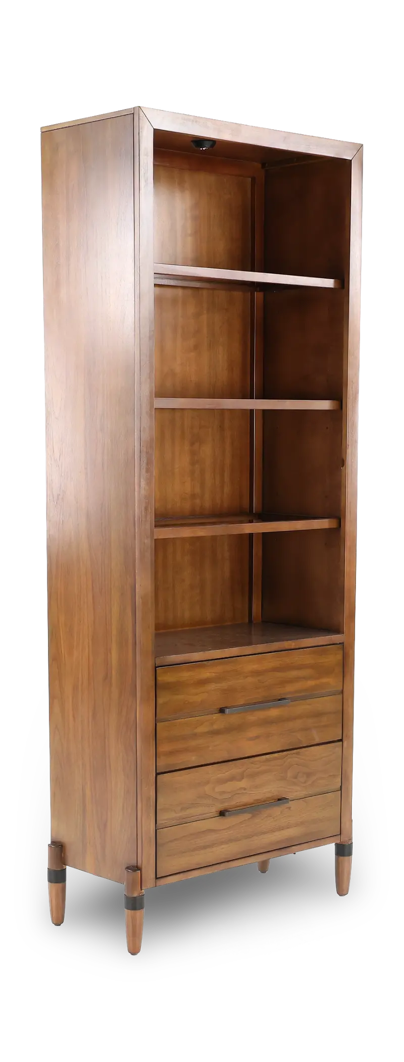 Tranquility Walnut Bookcase