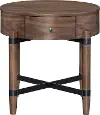 Tranquility Walnut Brown End Table