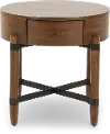 Tranquility Walnut Brown End Table