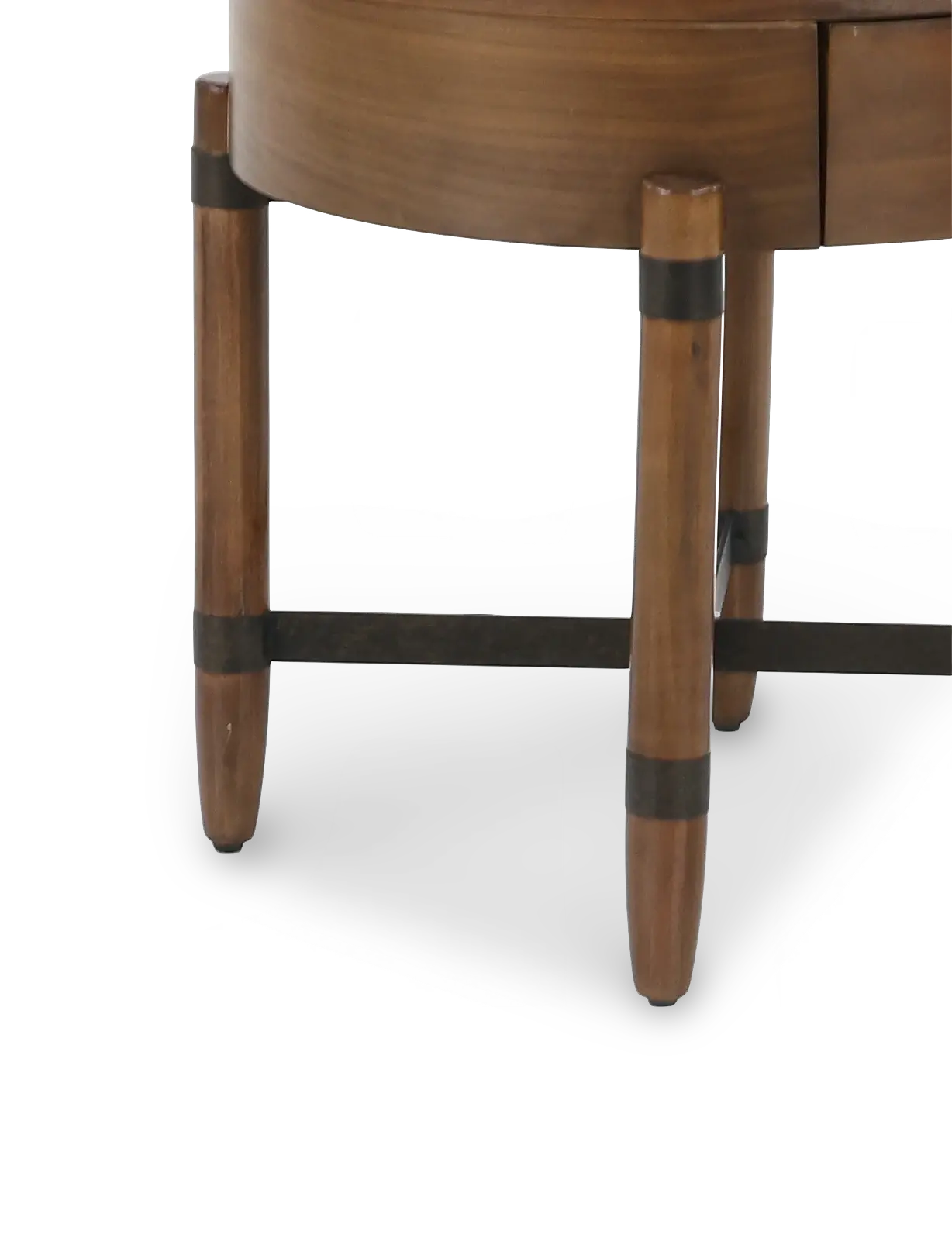Tranquility Walnut Brown End Table-6