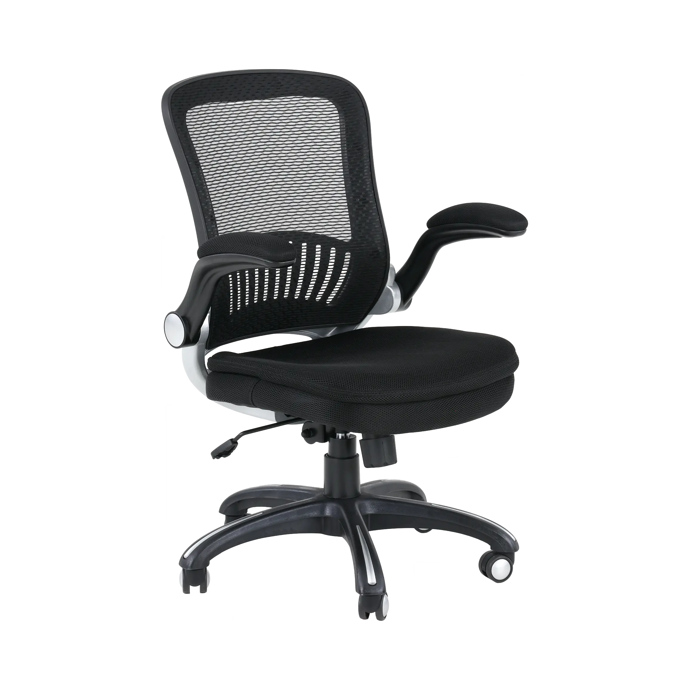 Parker Black Mesh Desk Chair-4