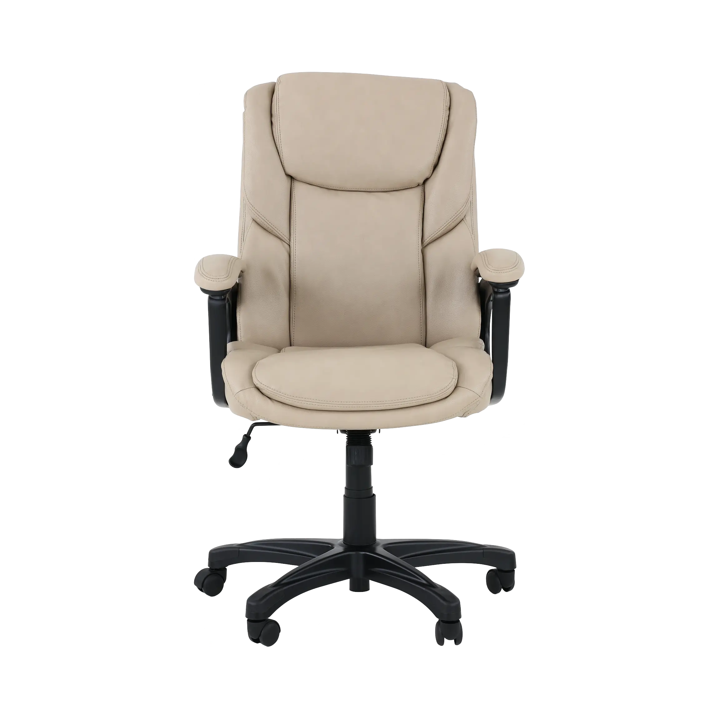 Andrew Heavy Duty Beige Desk Chair-4
