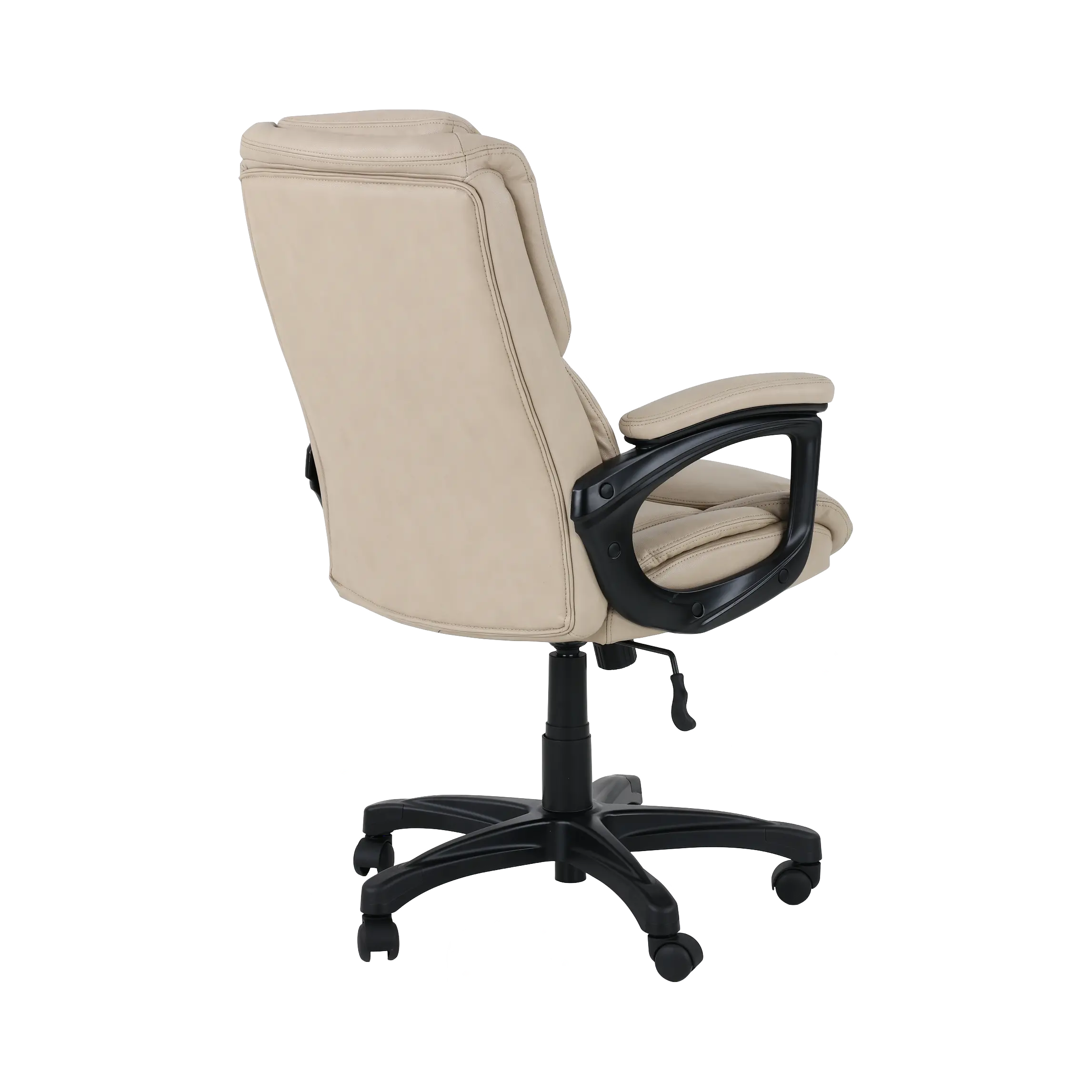 Andrew Heavy Duty Beige Desk Chair-7