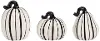 Medium Black and White Pumpkin