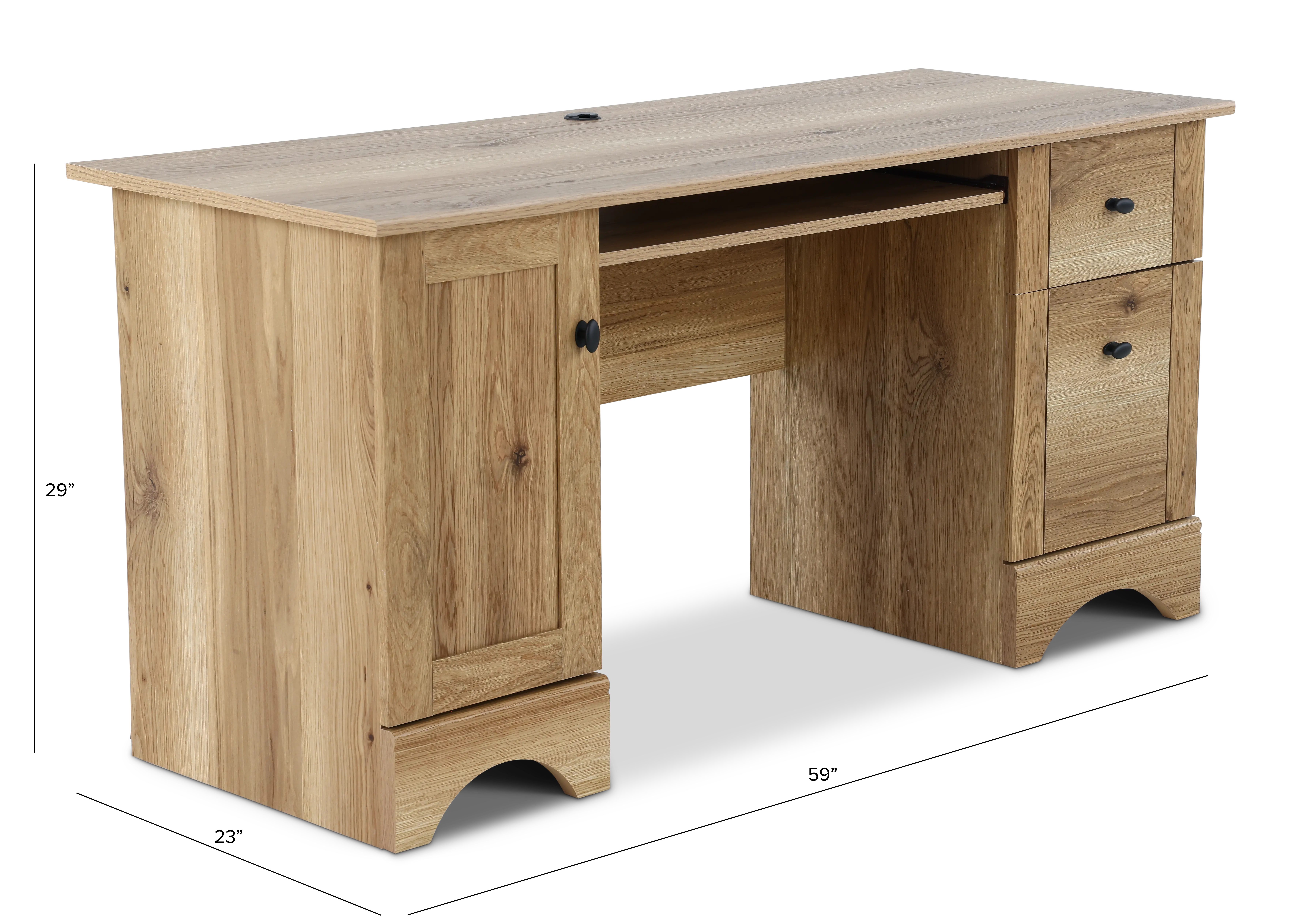 Orion Light Brown Desk-3