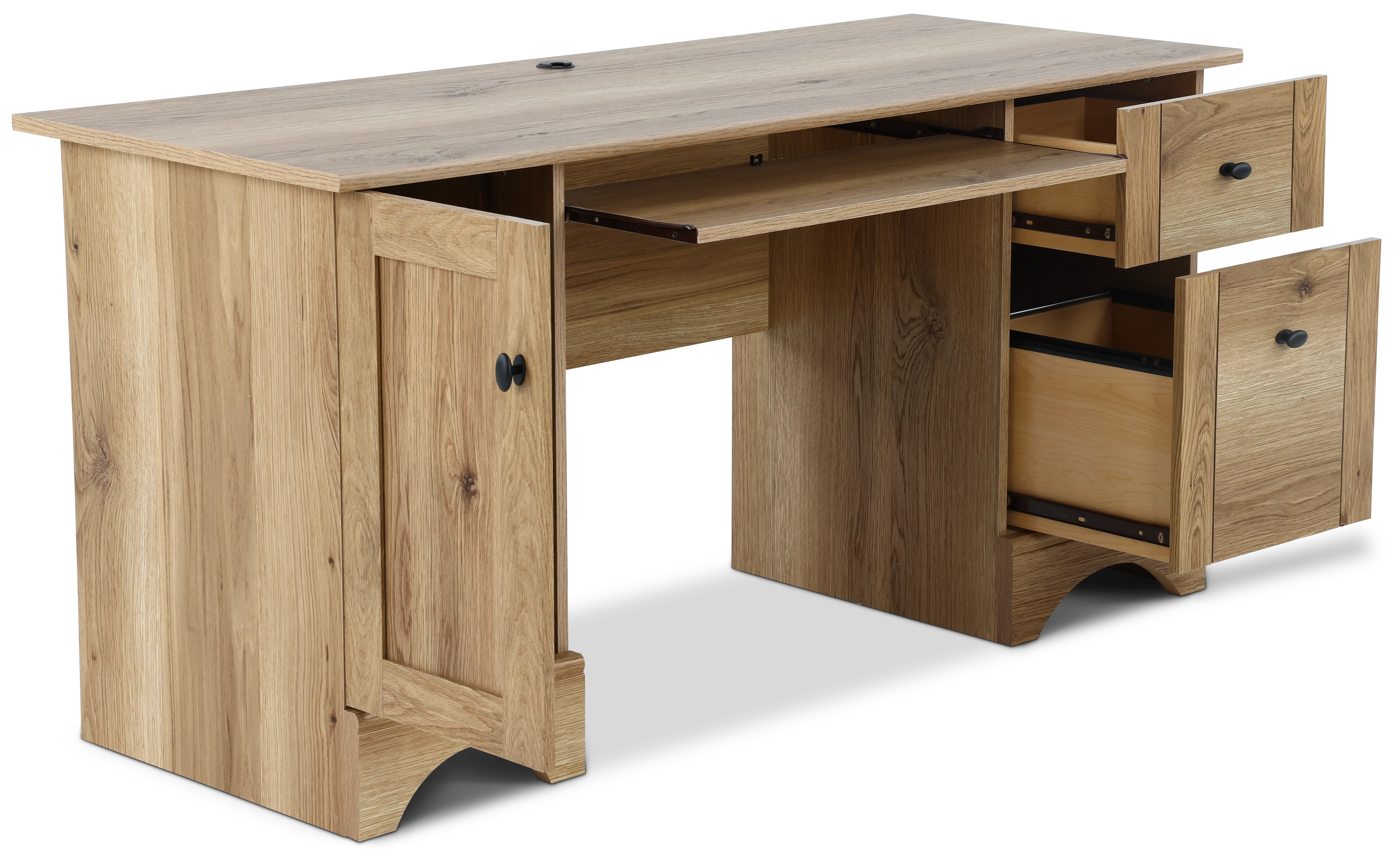 Orion Light Brown Desk-5