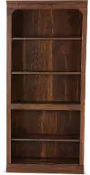 Walnut Brown Bookcase
