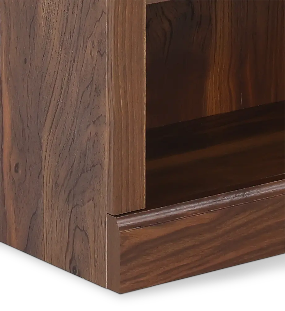 Walnut Brown Bookcase-5