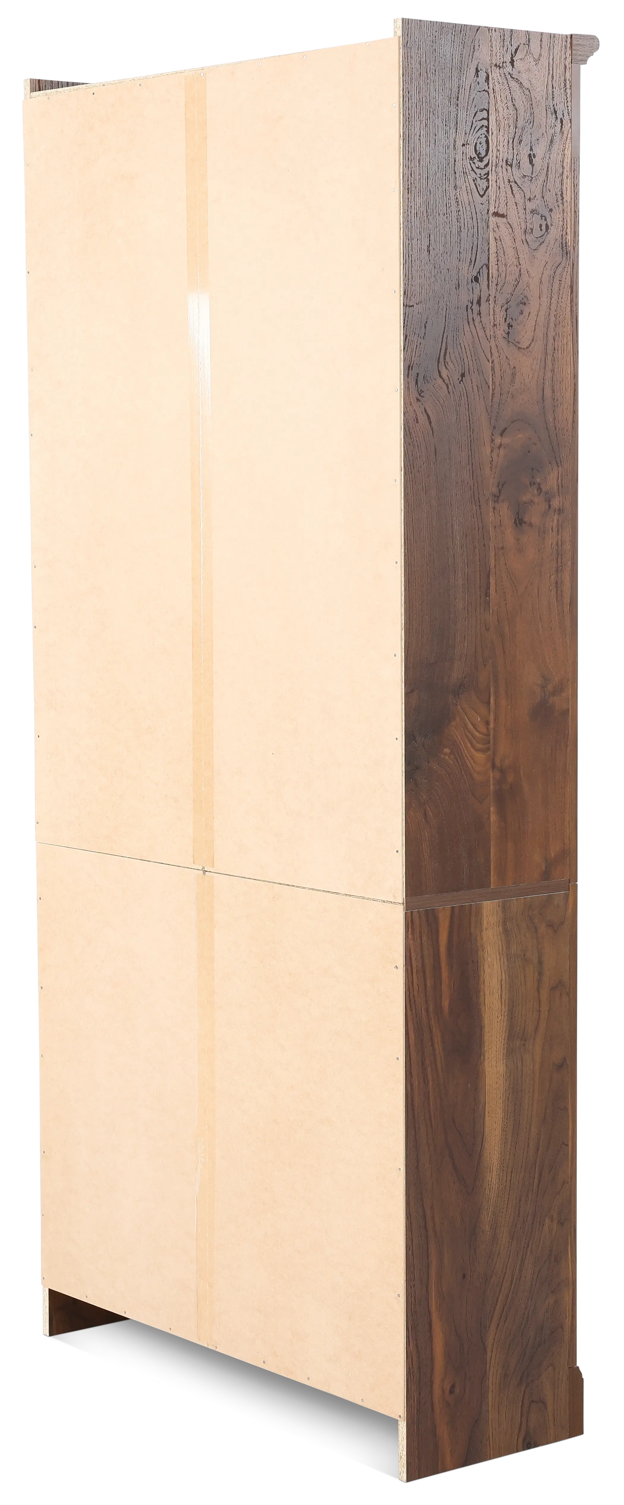 Walnut Brown Bookcase-8