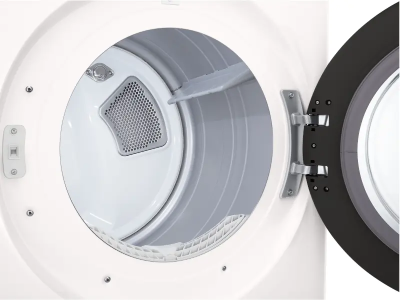 DLEX5800A LG 7.4 Cu Ft Ultra Large Capacity Smart Electric Dryer - White-12