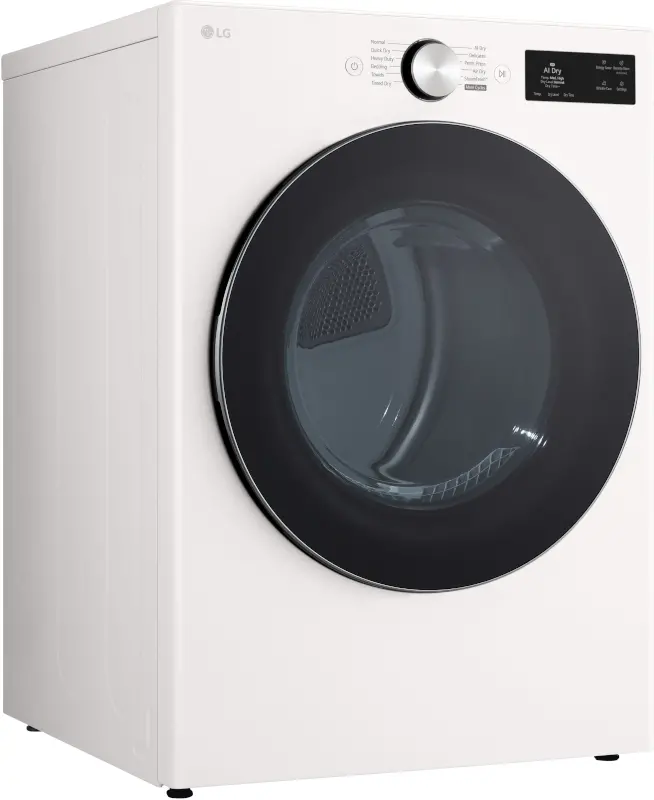 DLEX5800A LG 7.4 Cu Ft Ultra Large Capacity Smart Electric Dryer - White-15