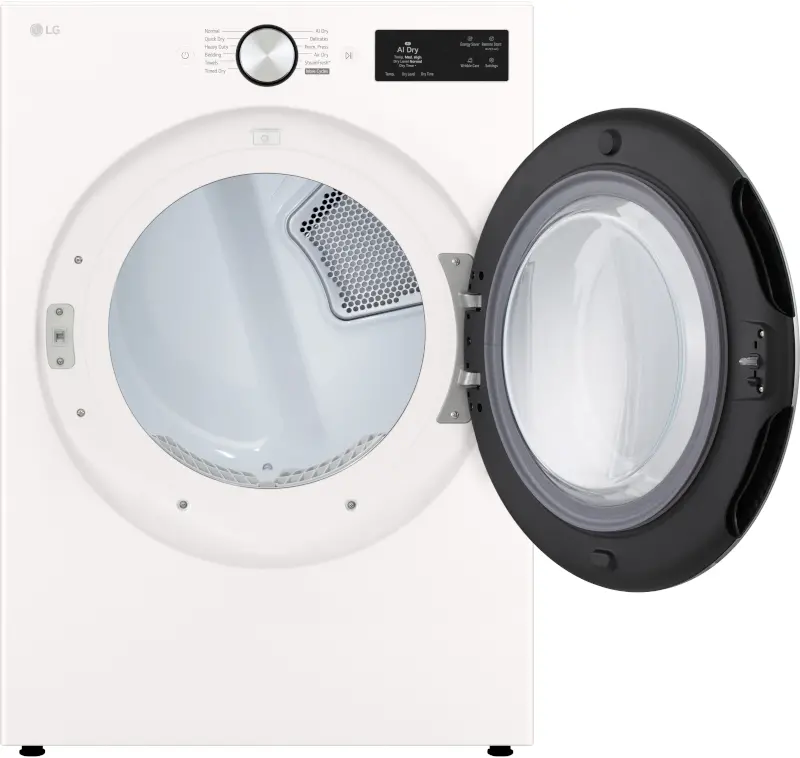 DLEX5800A LG 7.4 Cu Ft Ultra Large Capacity Smart Electric Dryer - White-8