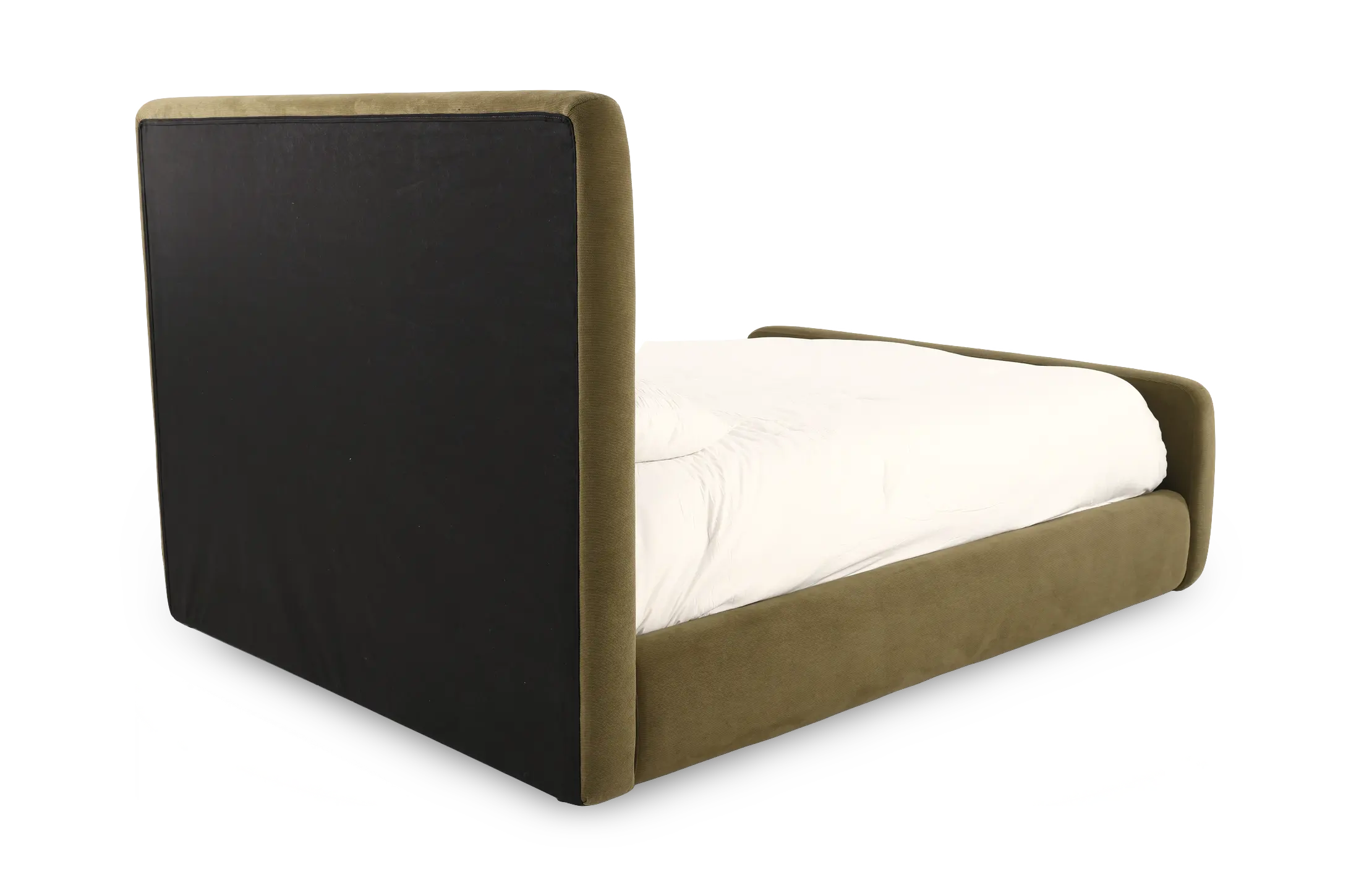 Summit Moss Green Upholstered Queen Bed-11