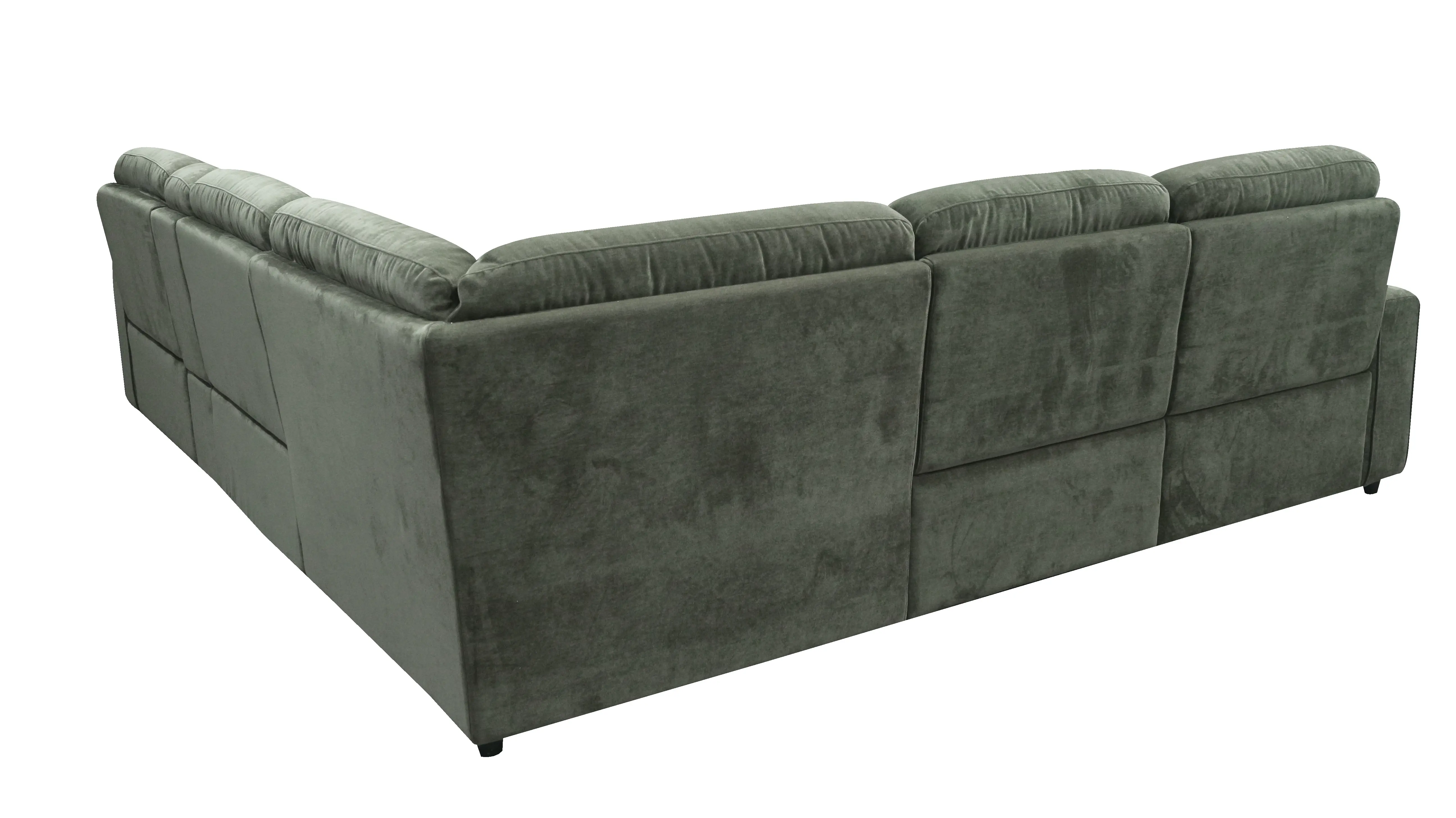Celeste Forest Green 6 Piece Power Reclining Sectional-8