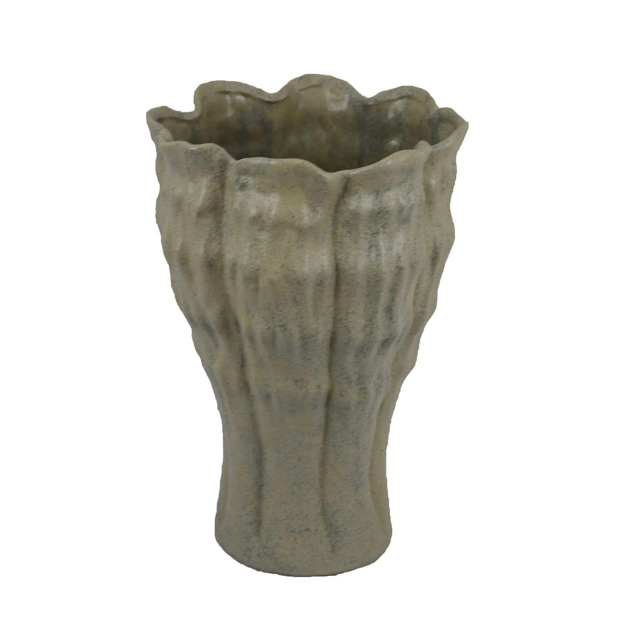 15.25 Green Vase-1