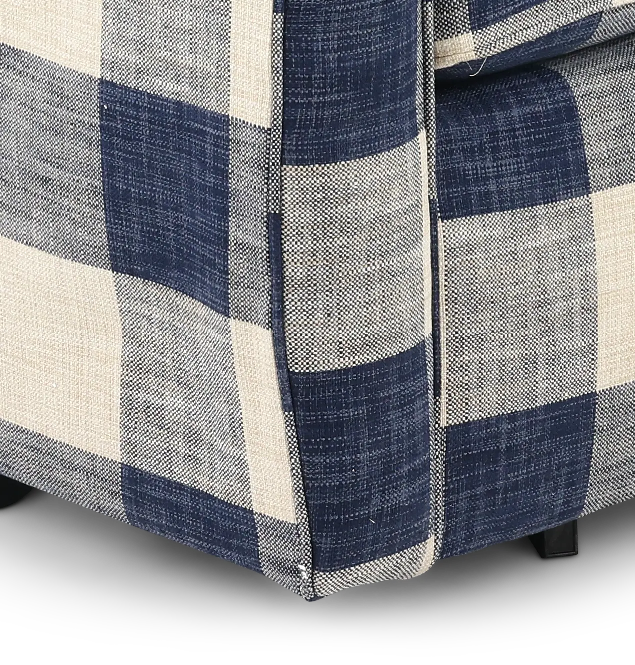 Adam Plaid Swivel Accent Chair-8